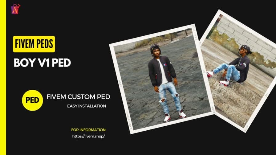 FiveM Boy V1 Ped 2