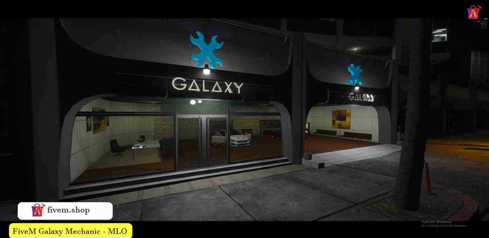 FiveM Galaxy Mechanic MLO