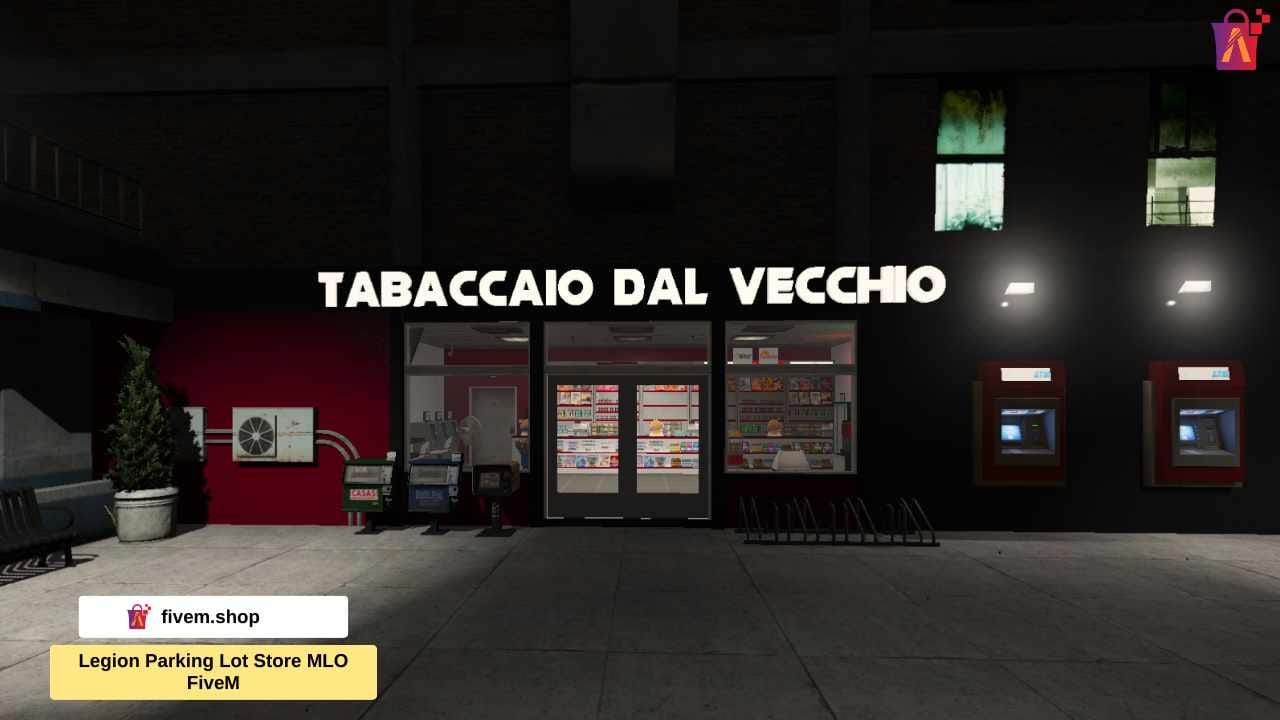 Legion Parking lot Store MLO FiveM