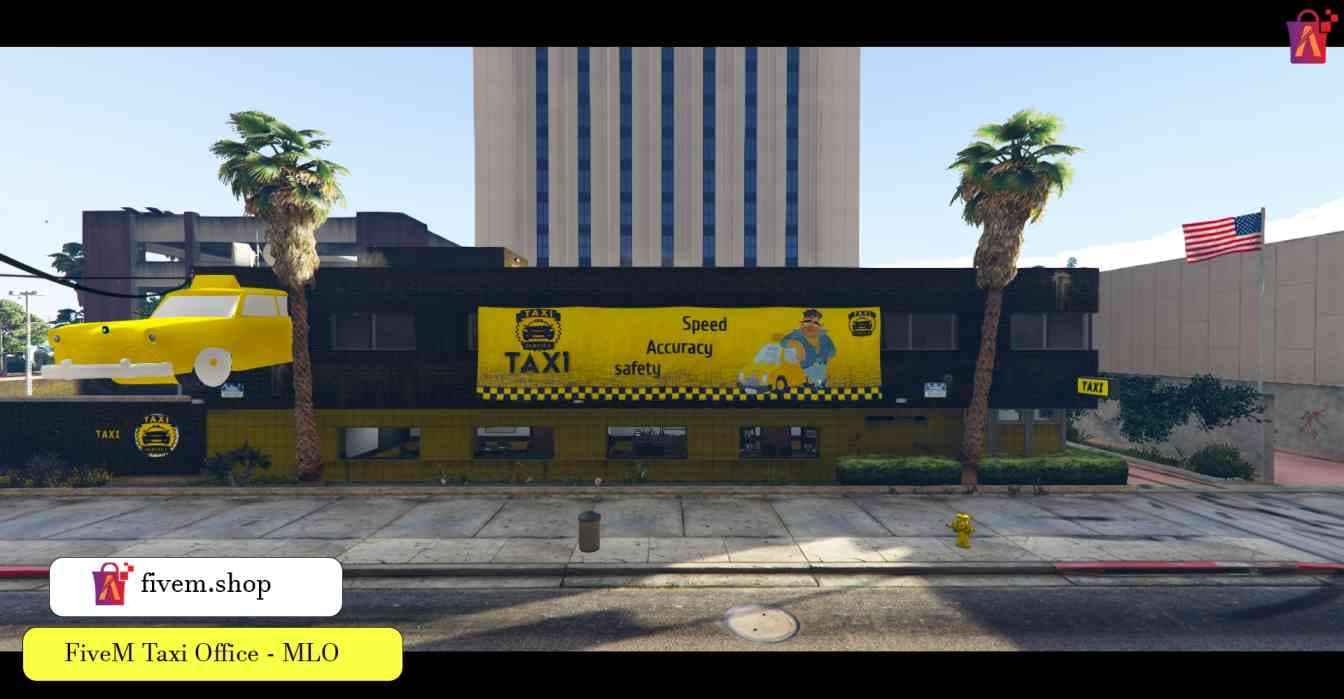 FiveM Taxi Office MLO