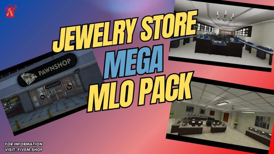 FiveM Jewelry Store MLO Pack