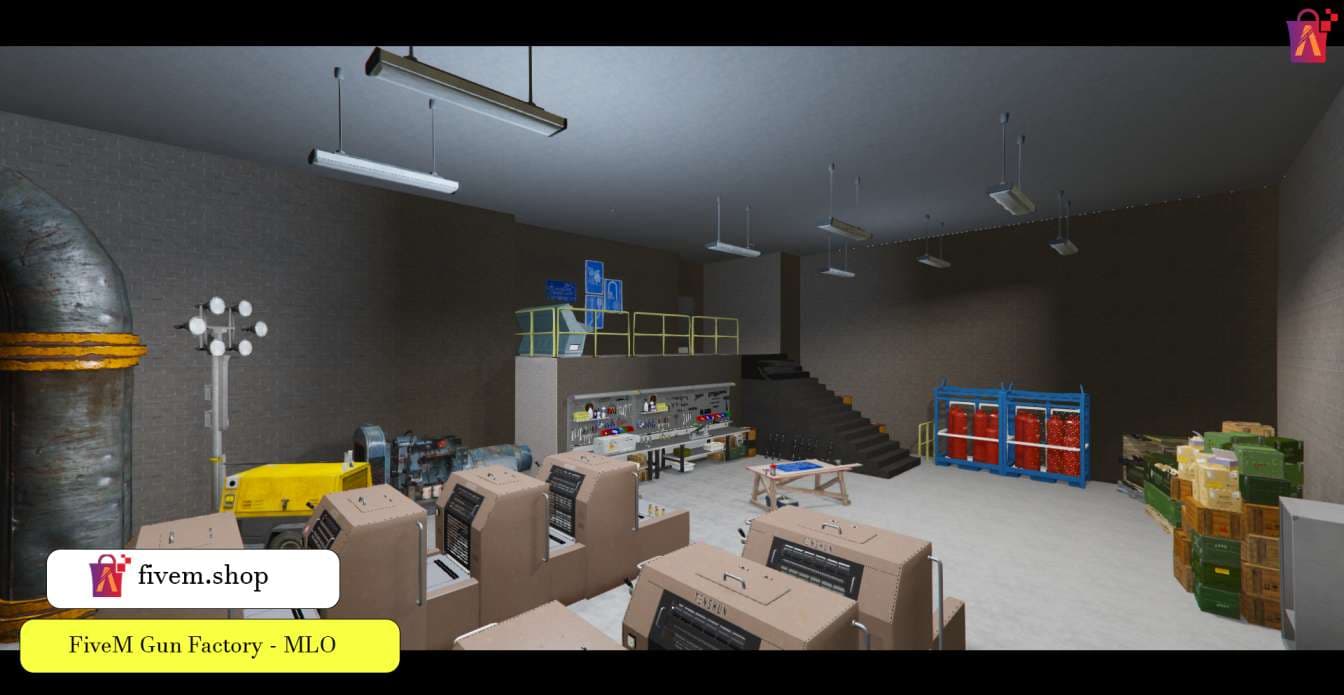 FiveM Gun Factory MLO V2