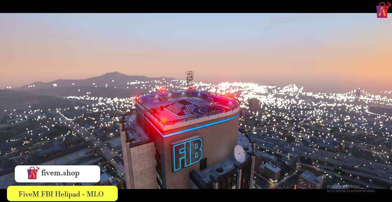 FiveM FBI Helipad MLO