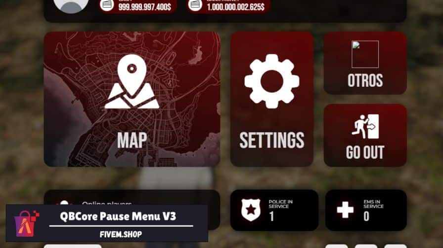 FiveM Pause Menu Script