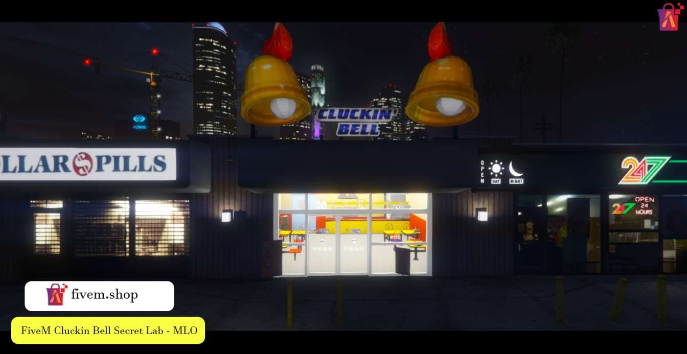 FiveM Cluckin Bell Secret Lab
