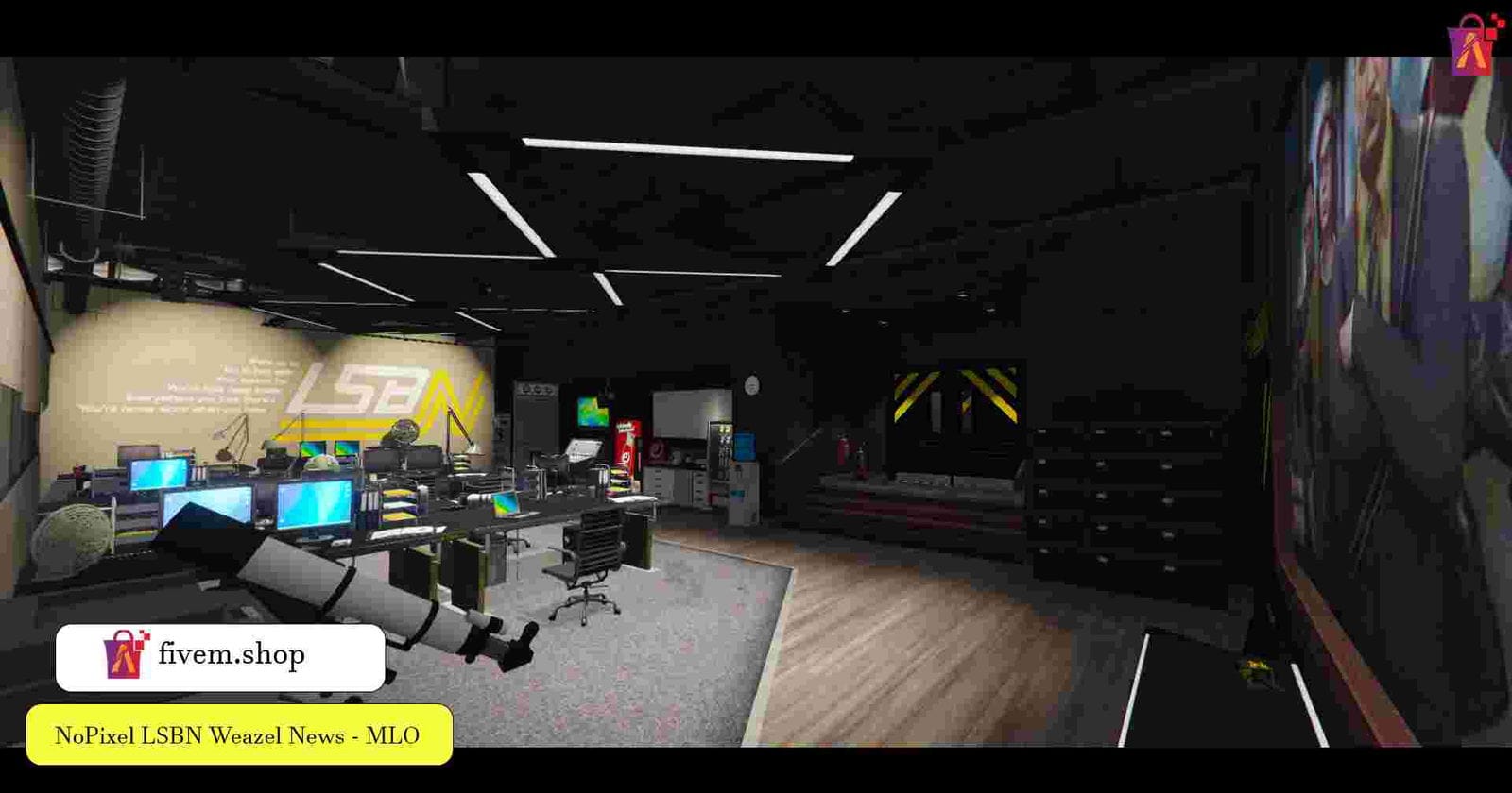 NoPixel LSBN Weazel News MLO