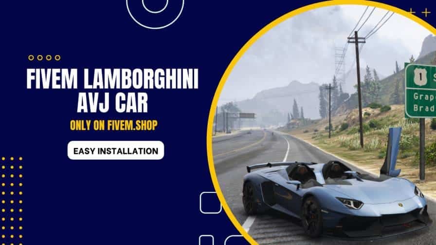 FiveM Lamborghini AVJ Car