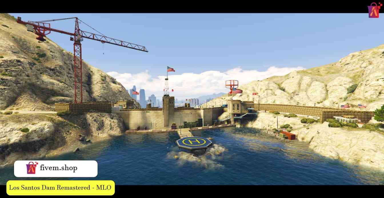Los Santos remastered Dam Mlo FiveM