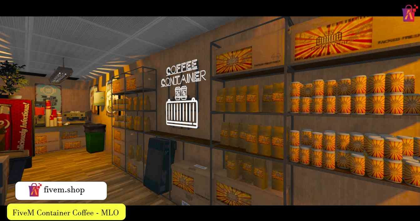 FiveM Container Coffee MLO