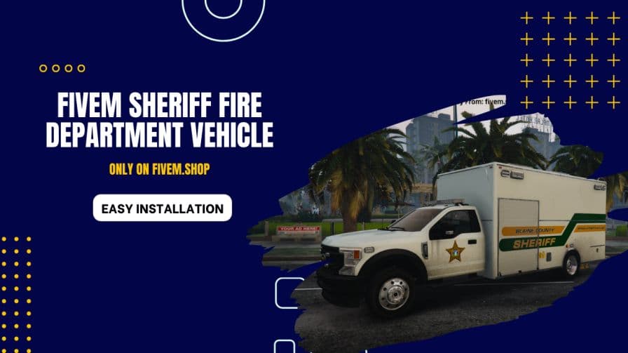FiveM Sheriff Fire Department Vehicle