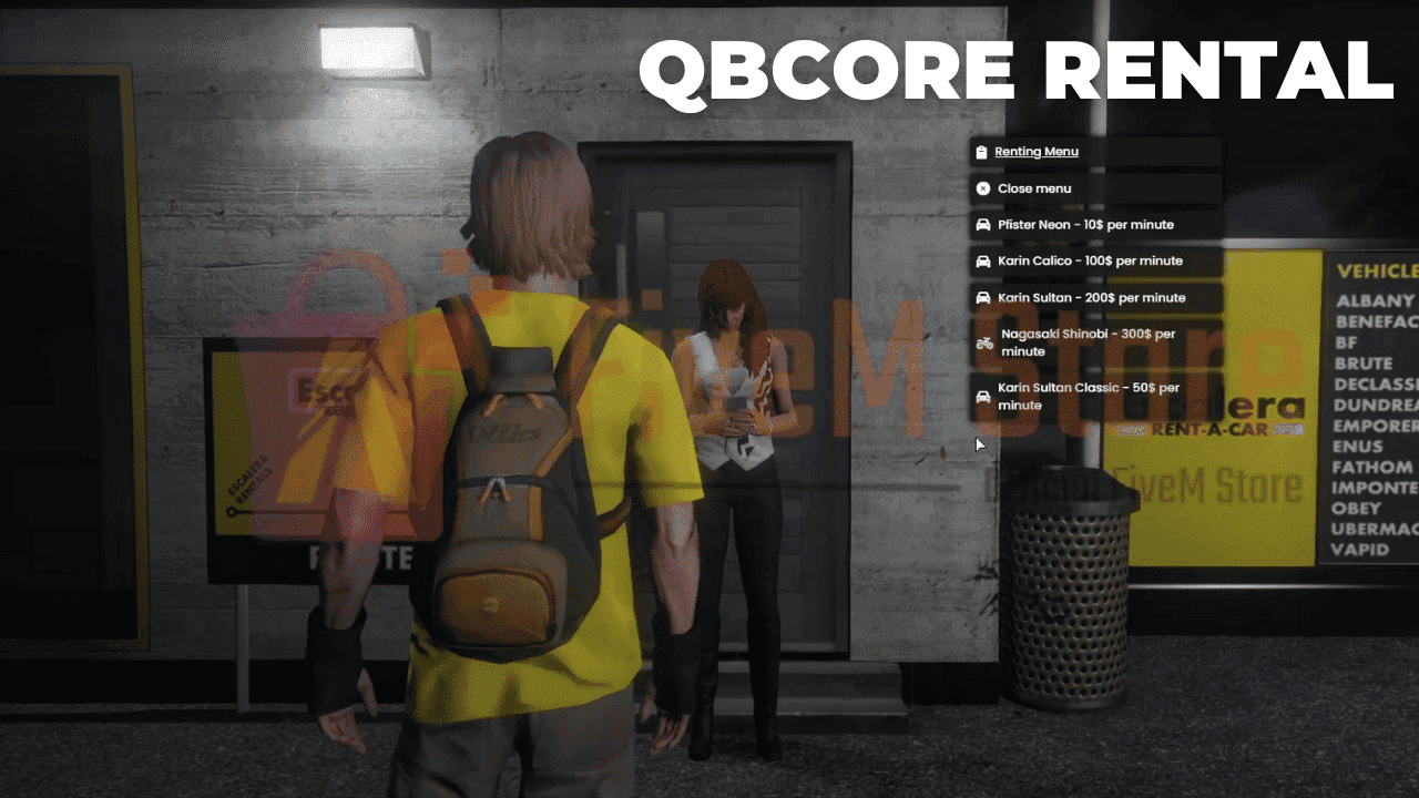 QBCore Rental