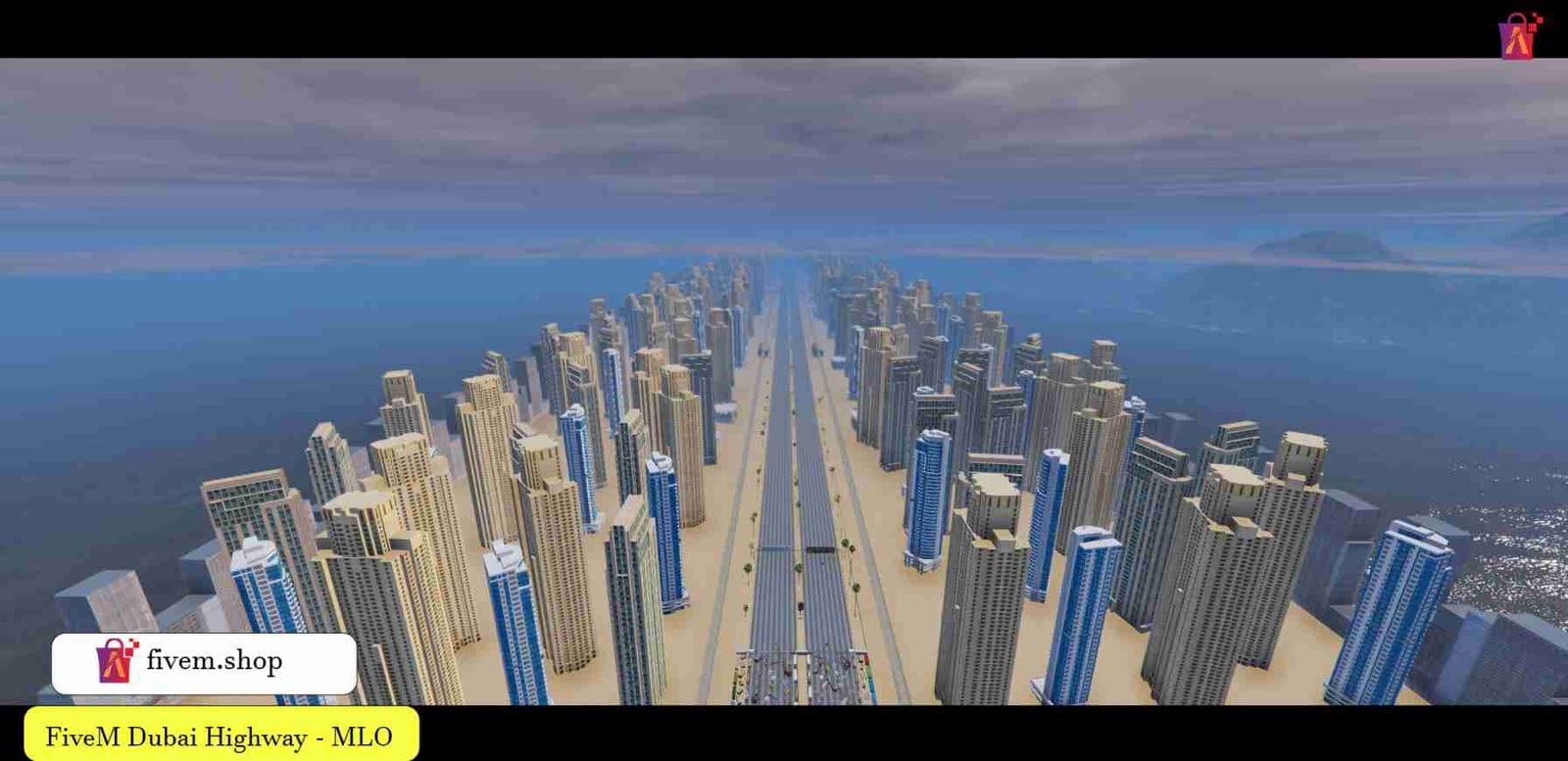 FiveM Dubai Highway MLO