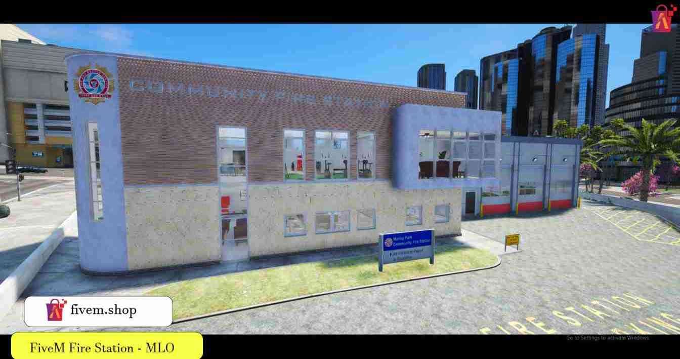 FiveM Fire Station MLO V1