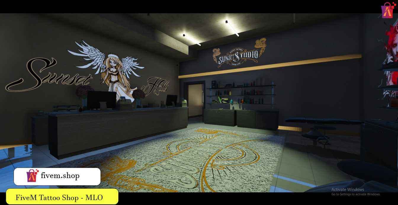 FiveM Tattoo shop MLO