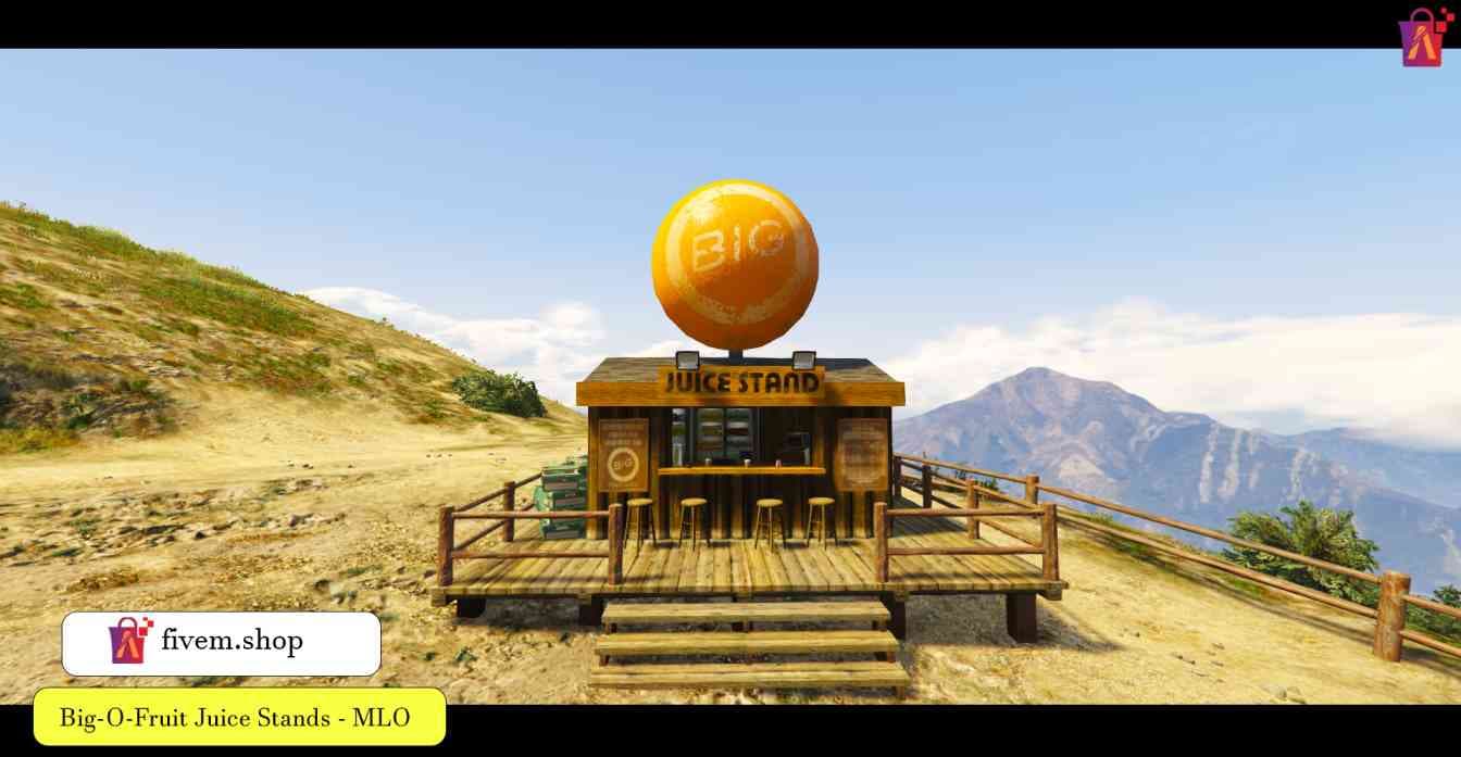 FiveM Big-O-Fruit Juice Stands MLO