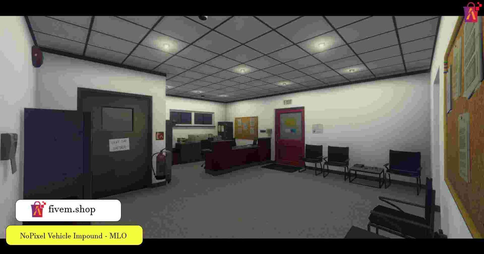 NoPixel Vehicle Impound MLO