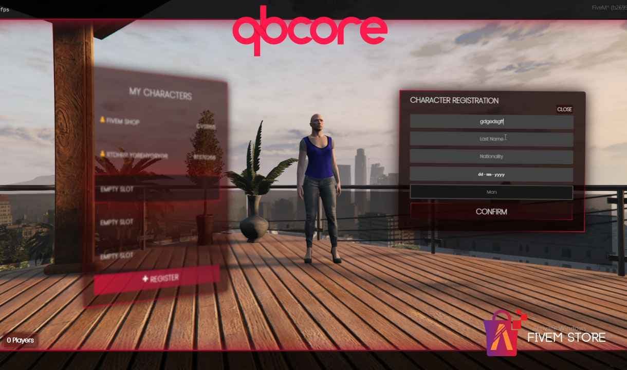 QBCore Multicharacter V3