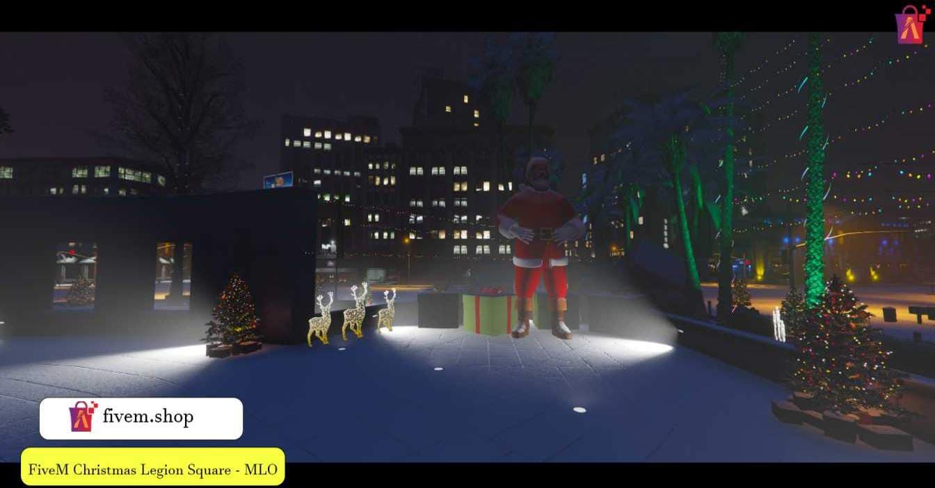 FiveM Christmas Legion Square MLO