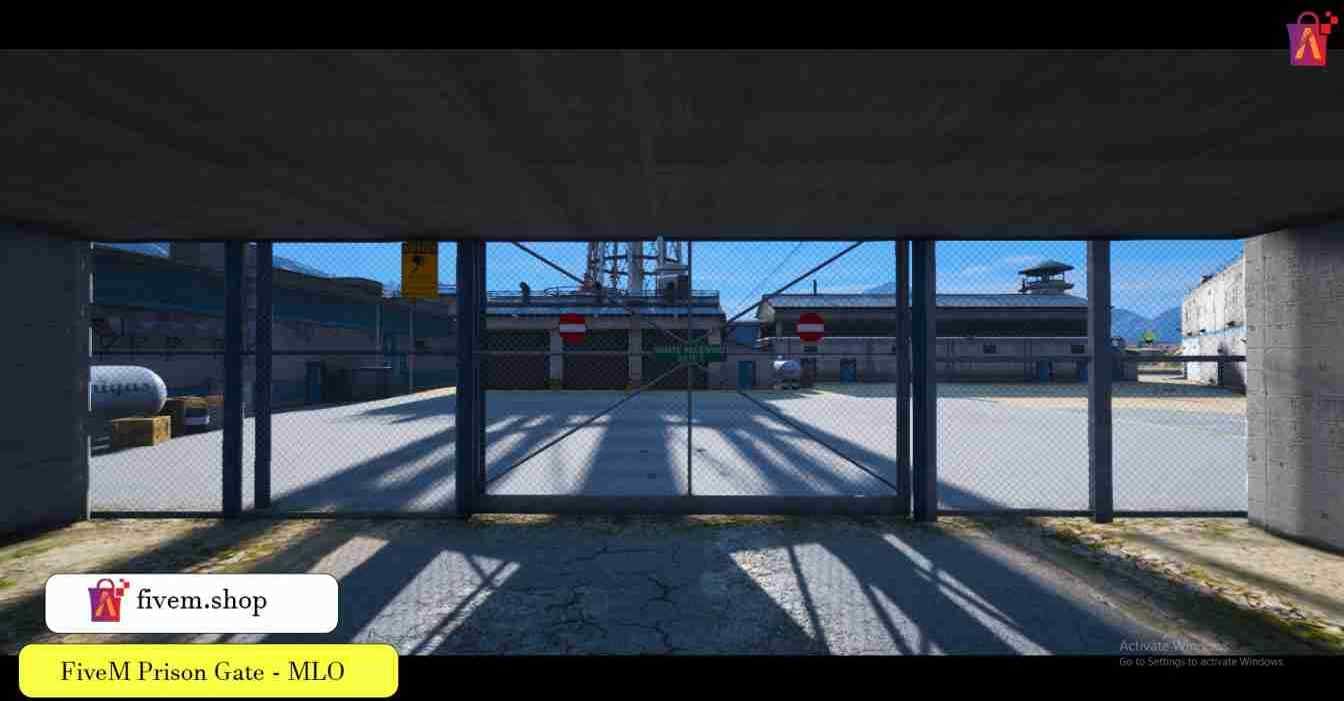 FiveM Prison Gate MLO