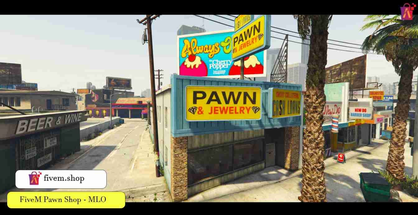 FiveM Pawn Shop Mlo