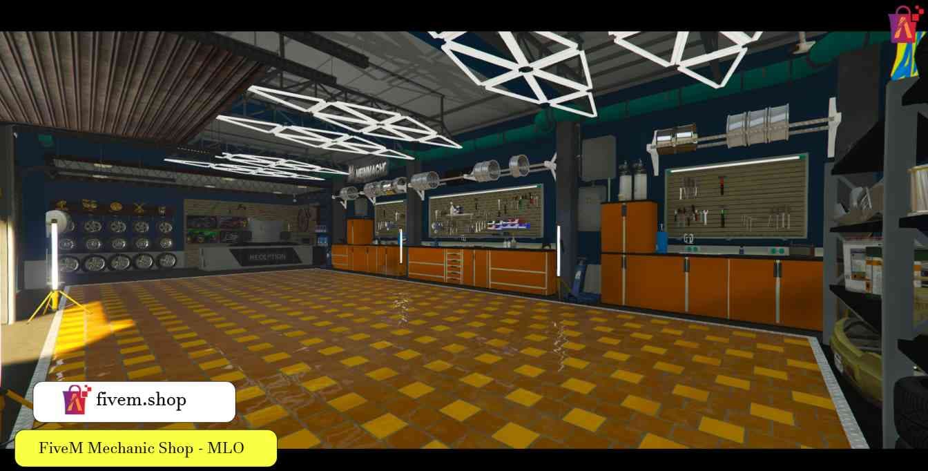 FiveM Mechanic Shop MLO V2