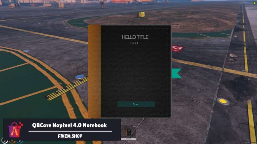 FiveM Notepad Script