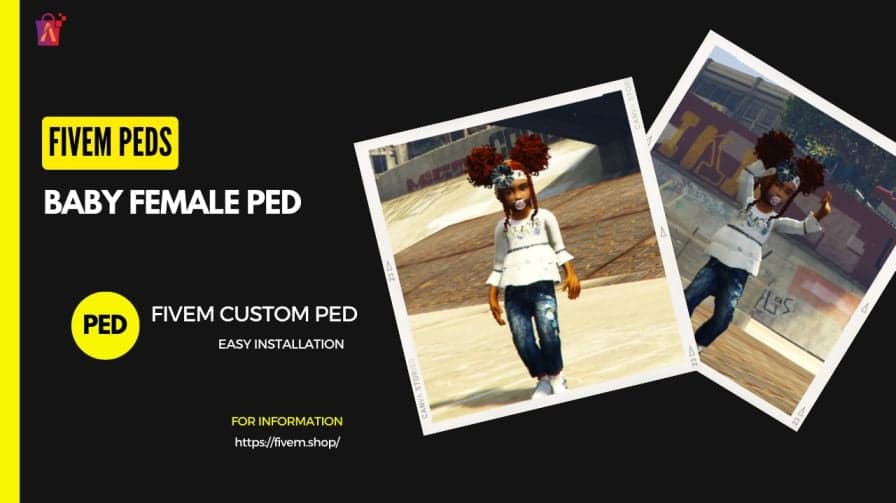 FiveM Baby Female Ped V4