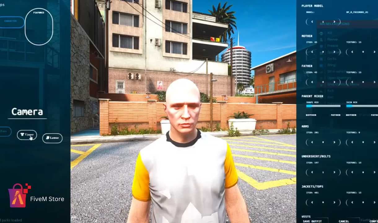QBCore Clothing Script